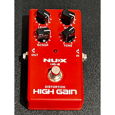 NUX HG-6 Modern High Gain Effect Pedal