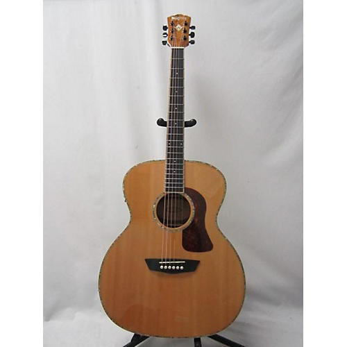 Washburn HG75 Acoustic Electric Guitar Natural