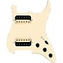 920d Custom HH Loaded Pickguard for Strat With Uncovered Roughneck Humbuckers and S5W-HH Wiring Harness Aged White