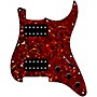 920d Custom HH Loaded Pickguard for Strat With Uncovered Smoothie Humbuckers and S3W-HH Wiring Harness Tortoise