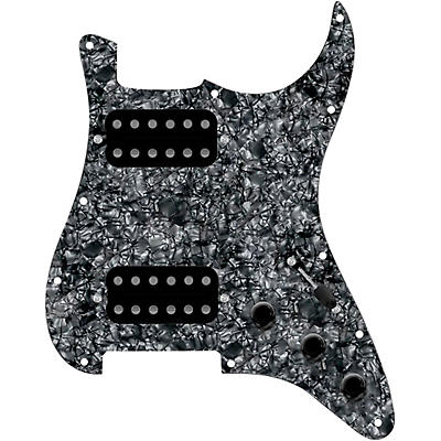 920d Custom HH Loaded Pickguard for Strat With Uncovered Smoothie Humbuckers and S5W-HH Wiring Harness