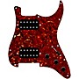 920d Custom HH Loaded Pickguard for Strat With Uncovered Smoothie Humbuckers and S5W-HH Wiring Harness Tortoise