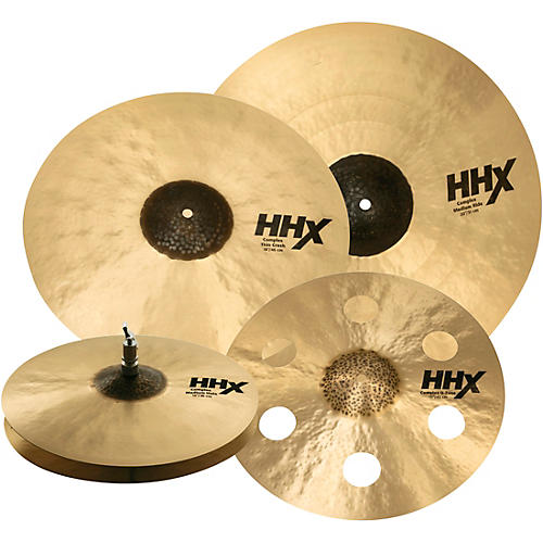 Sabian HHX Complex Cymbal Set With Free 17