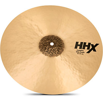 SABIAN HHX Complex Thin Crash Cymbal -
