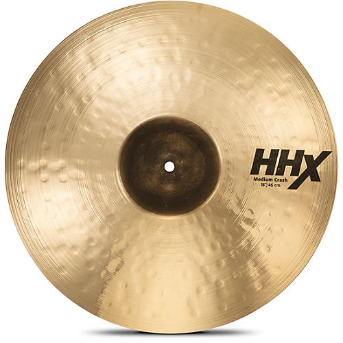 Sabian HHX Medium Crash Cymbal, Brilliant 18 in.