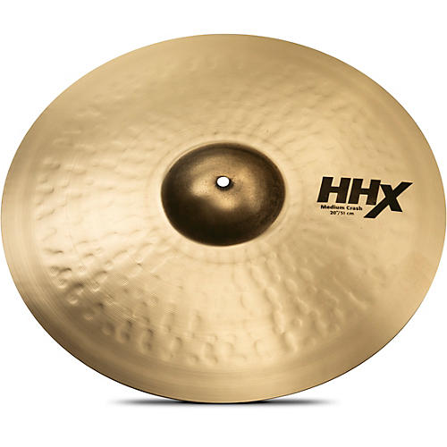 Sabian HHX Medium Crash Cymbal, Brilliant 20 in.