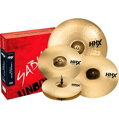 Sabian HHX Performance Cymbal Set, Brilliant