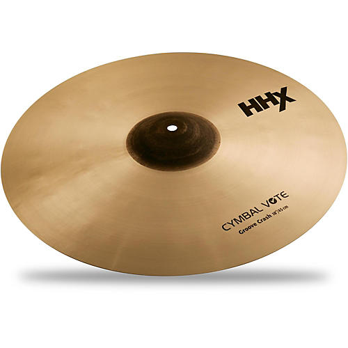 HHX Series Groove Control Crash Cymbal Brilliant