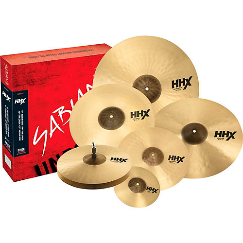 Sabian HHX Super Cymbal Set Condition 1 - Mint