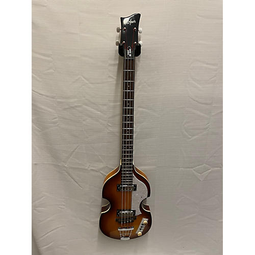 Hofner HI SERIES B-BASS Electric Bass Guitar Tobacco Burst