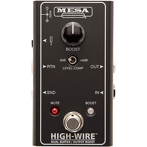 HIGH-WIRE Dual Buffer & Boost Effects Pedal