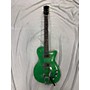Used TV JONES HILKO ROOTSTER Solid Body Electric Guitar Green