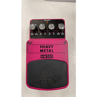 Behringer HM300 Heavy Metal Distortion Effect Pedal