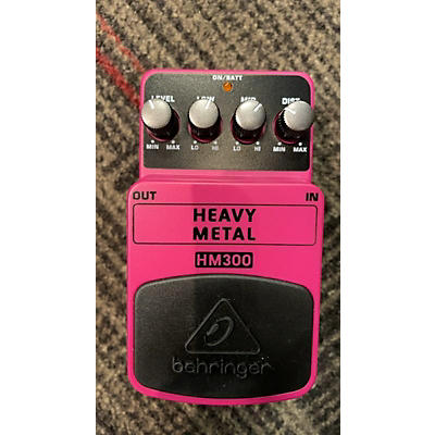Behringer HM300 Heavy Metal Distortion Effect Pedal