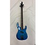 Used Squier HM5 Electric Bass Guitar Blue