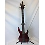 Used Squier HM5 Electric Bass Guitar Candy Apple Red