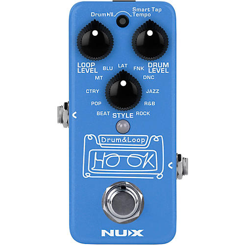 NUX HOOK Drum and Loop Mini Effects Pedal Condition 1 - Mint Blue