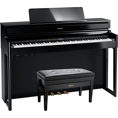 Roland HP704 Digital Upright Piano With Bench