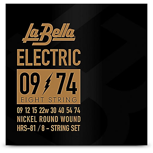 La Bella HRS-81 8-String Electric Guitar Strings