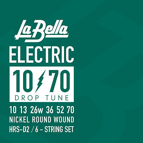LaBella HRS-D Drop Tune Electric Guitar Strings 10 - 70