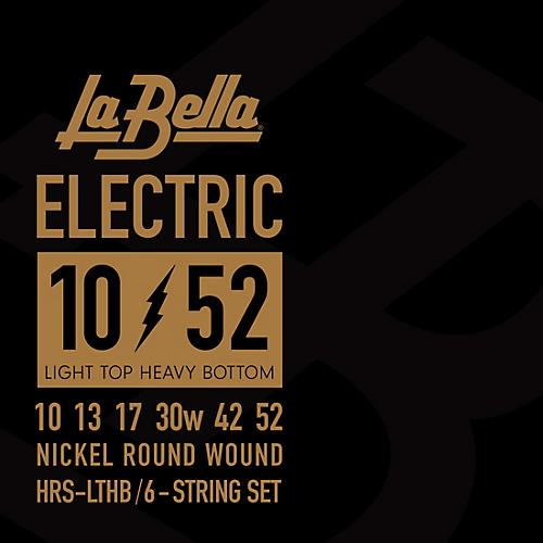 LaBella HRS Electric Guitar Strings Light Top Heavy Bottom (10 - 52)