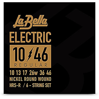 La Bella HRS-R Nickel-Plated Electric Guitar Strings