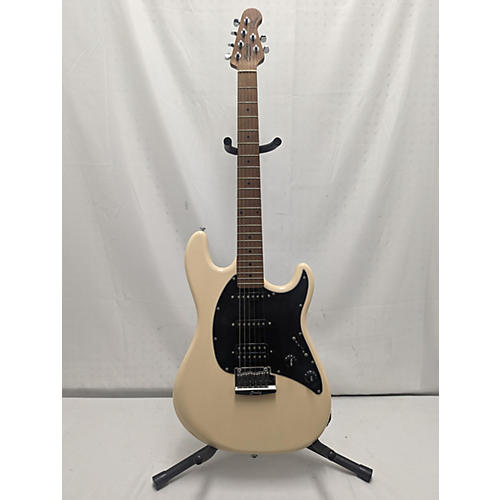 Sterling by Music Man HSS CUTLESS Solid Body Electric Guitar Cream