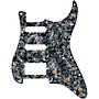 920d Custom HSS Pre-Wired Pickguard for Strat With S5W-HSS-PP Wiring Harness Black Pearl