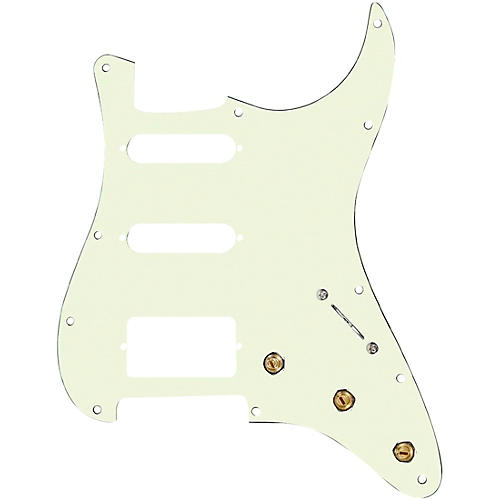 920d Custom HSS Pre-Wired Pickguard for Strat With S5W-HSS-PP Wiring Harness Mint Green