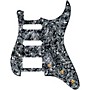 920d Custom HSS Pre-Wired Pickguard for Strat With S5W-HSS Wiring Harness Black Pearl