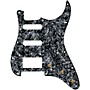 920d Custom HSS Pre-Wired Pickguard for Strat With S7W-HSS-PP Wiring Harness Black Pearl