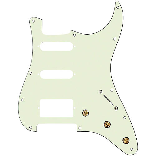 920d Custom HSS Pre-Wired Pickguard for Strat With S7W-HSS-PP Wiring Harness Mint Green