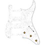 920D Custom HSS Prewired Pickguard for Strat With S5W-HSS Wiring Harness White Pearl