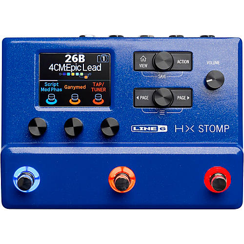 Line 6 HX Stomp Limited-Edition Multi-Effects Pedal Condition 1 - Mint Lightning Blue