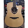 Used Lag Guitars HYVIBE Acoustic Electric Guitar Natural