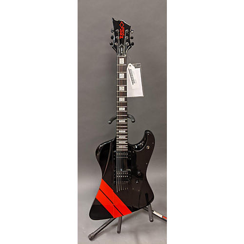 DBZ Guitars Hailfire ST Solid Body Electric Guitar Black