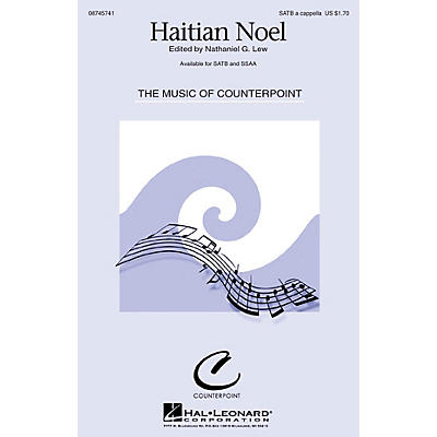 Hal Leonard Haitian Noel SSAA A Cappella