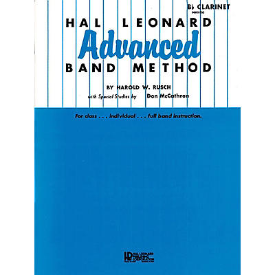 Hal Leonard Hal Leonard Advanced Band Method (Oboe) Advanced Band Method Series Composed by Harold W. Rusch