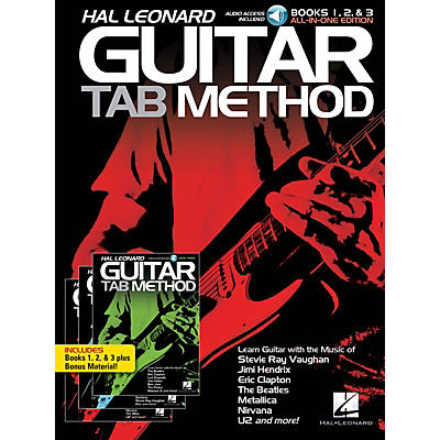 Hal Leonard Hal Leonard Guitar Tab Method: Books 1, 2 & 3 All-in-One Edition!  Book/Audio Online