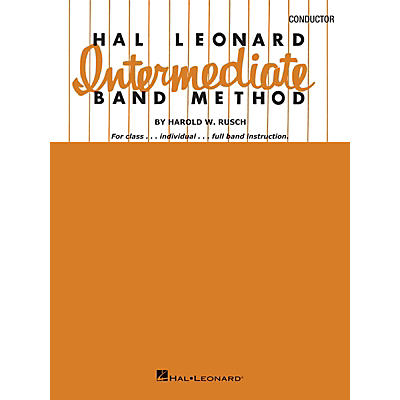 Hal Leonard Hal Leonard Intermediate Band Method - Conductor Intermediate Band Method Series Softcover