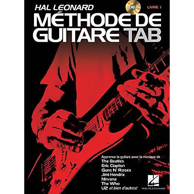 Hal Leonard Hal Leonard Méthode de Guitare Tab Guitar Tab Method Series Softcover with CD Written by Jeff Schroedl