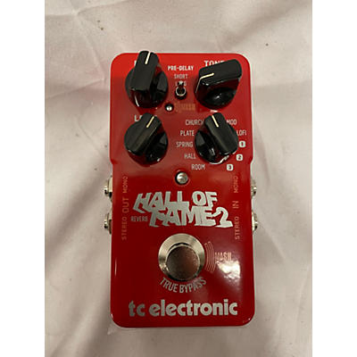 TC Electronic Hall Of Fame 2 Reverb Effect Pedal