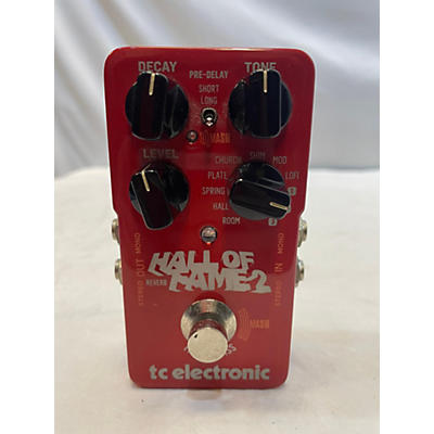 TC Electronic Hall Of Fame 2 Reverb Effect Pedal