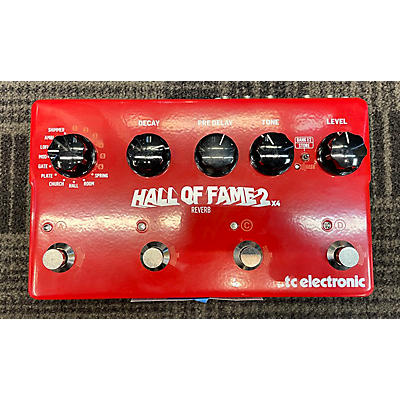 TC Electronic Hall Of Fame 2 Reverb X4 Effect Pedal