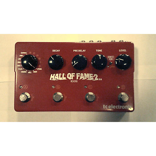 Hall Of Fame 2x4 Reverb Effect Pedal