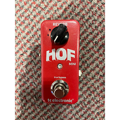 TC Electronic Hall Of Fame Mini Reverb Effect Pedal