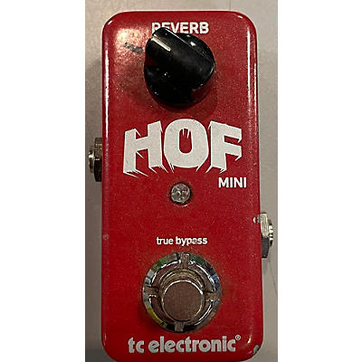 TC Electronic Hall Of Fame Mini Reverb Effect Pedal