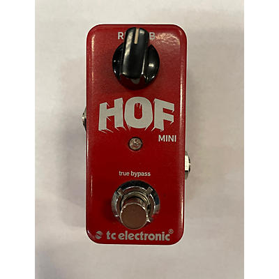 TC Electronic Hall Of Fame Mini Reverb Effect Pedal