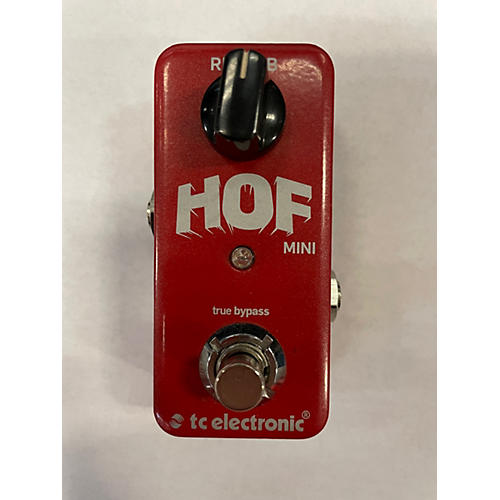 TC Electronic Hall Of Fame Mini Reverb Effect Pedal