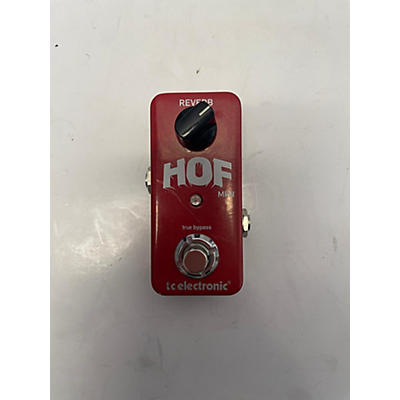 TC Electronic Hall Of Fame Mini Reverb Effect Pedal